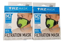 RZ Mask - Large Set Of 2 - Neon Green - Bild 1 von 2
