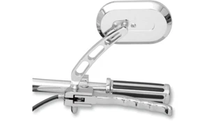 Espejo ovalado lateral izquierdo Drag Specialties - Imagen 1 de 1