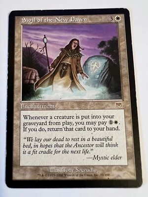 MTG Magic The Gathering Onslaught  Sigil of the New Dawn Rare LP - Image 1 of 2