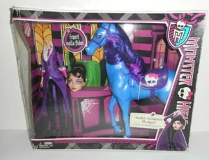 Monster High Headless Headmistress Bloodgood Puppe Nightmare Horse Set Mattel - Bild 1 von 10