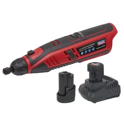 Sealey CP1207KIT Cordless Rotary Tool & Engraver Kit 49pc 12V - Image 1 of 4