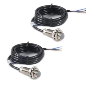 2pcs NJK-5002C Hall-Effekt-Sensor-Näherungsschalter NPN 3-Draht normalerweise of - Bild 1 von 6