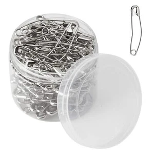 Quilting Curved Safety Pins for Quick Basting Size 3 100 Count - Picture 1 of 6