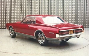 Mercury Cougar Rückseitenplakat 1967 | 24x36 Zoll | Oldtimer - Bild 1 von 1