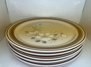 6 Hearthside "Water Colors Dawn" 10 5/8 Zoll Essteller - Bild 1 von 3