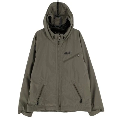 Abrigo Chaqueta Jack Wolfskin Marrón Con Capucha Talla L Foto 1 de 4