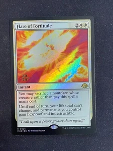 Flare of Fortitude (FOIL PRERELEASE) - Modern Horizons 3 (Magic/MTG) - Bild 1 von 2