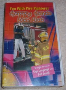 Happy Hands Kids Klub: Fun with Fire Fighters! VHS Video Sign Language  - Bild 1 von 2