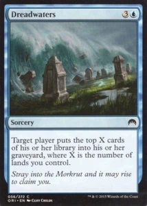 3X DREADWATERS 056/272 MAGIC ORIGINS MTG MAGIC LP X3 - Imagen 1 de 1