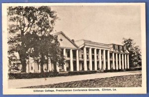 Silliman College Clinton 1940 Postcard Baton Rouge - Picture 1 of 2
