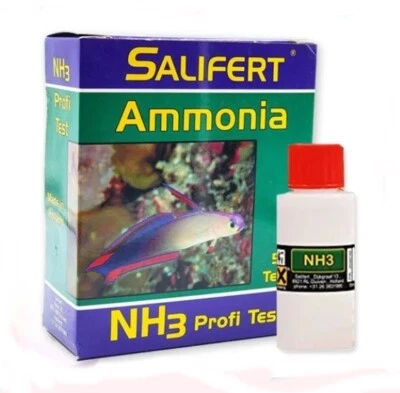 Salifert Test Kit Ammonia (NH3) Marine Saltwater & Freshwater Aquarium FishWater - Image 1 of 4