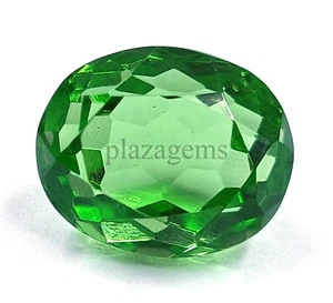 Natural Green Peridot Oval Cut EGL 13.55 Ct Flawless Loose Gemstone 5ARG - Picture 1 of 8