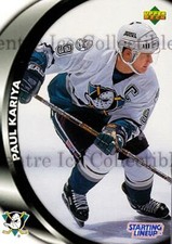 1998 Kenner Starting Lineup Cards Upper Deck #10 Paul Kariya
