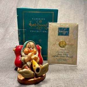 Walt Disney Classics Collection Zzzzzzz Porcelain Sleepy Figurine - Picture 1 of 8