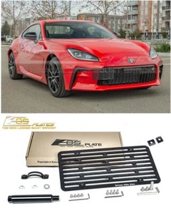 EOS Plate For 22-Up Toyota GR-86 Full Sized Front Tow Hook License Mount Bracket - Picture 1 of 12