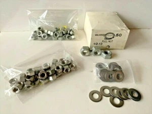 3/8" 1/2" Hex Bolt Washer Stainless Steel or Galvanized Fastener Jamestown NEW - Picture 1 of 12