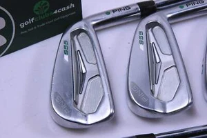 Ping S55 Irons / 3-PW / Green Dot / X-Flex Project X Steel Shafts - Picture 1 of 7