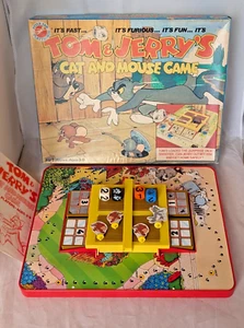 Peter Pan Playthings Tom & Jerry's Cat and Mouse gioco 1980 completo - Foto 1 di 14