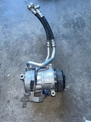 Compresor de aire acondicionado 9P1820803D Porsche 911 991 2017-19 Boxster Cayman Foto 1 de 4