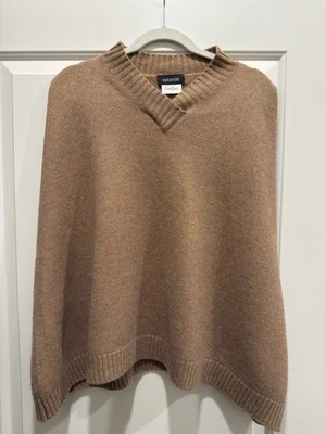 100% кашемировый трапециевидный кроссовер Eskandar CAMEL ручной работы в Шотландии - Изображение 1 из 4