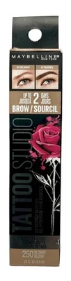 Gel de cejas impermeable Maybelline Tattoo Studio 250 rubio Foto 1 de 4