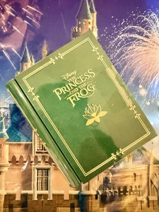 2025 Disney Parks Princess & The Frog Tiana Storybook Chocolates Book Tin Sealed - Picture 1 of 2