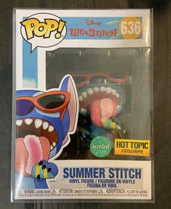 Funko Pop Disney Lilo & Stitch 636 Summer Stitch Scented Hot Topic mit Protector - Bild 1 von 12