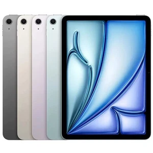 Apple iPad Air 13" 2024 (128GB, 8GB, Wi-Fi+ 5G/ 4G LTE) Global Unlocked GSM/CDMA - Picture 1 of 20