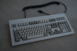Vintage IBM AT (Silver Label) Mar 27, 1987 Model M, Clicky Keyboard, P/N 1390131 - Picture 1 of 5