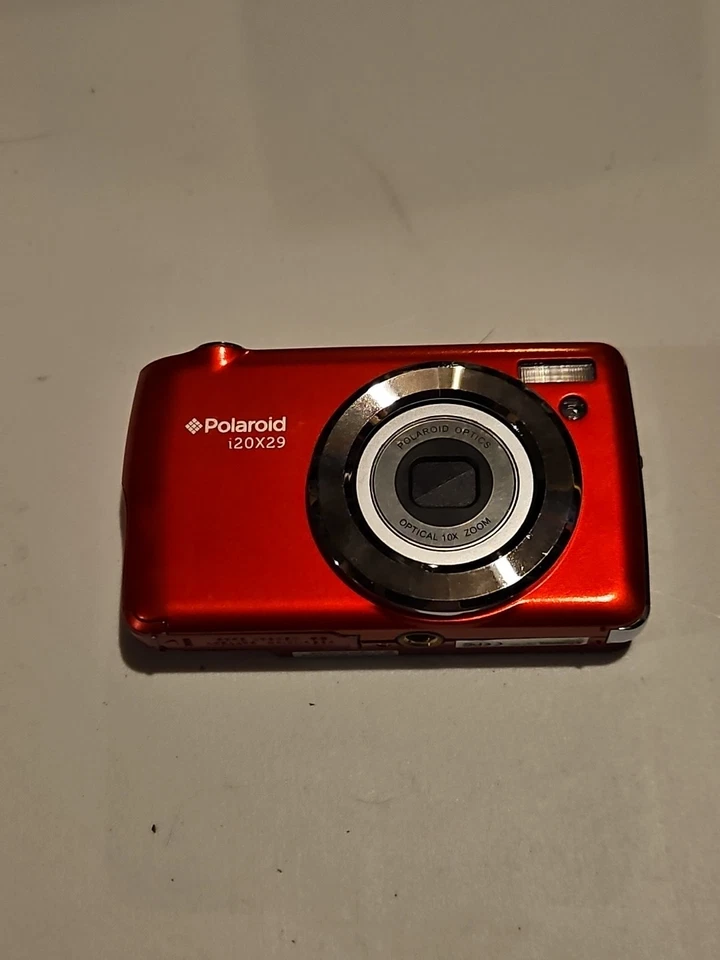 Polaroid IEX29 HD 18 MP Optical Zoom Digital Camera (Red) No Charger - Image 1 of 2