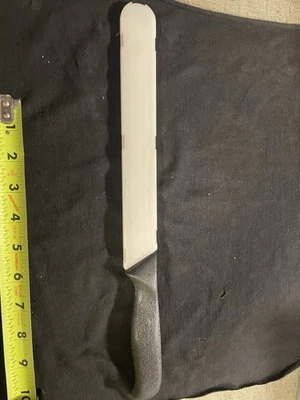 Cuchillo de pan dentado de hoja de 9 pulgadas Pampered Chef acero inoxidable #1285 con funda Foto 1 de 3