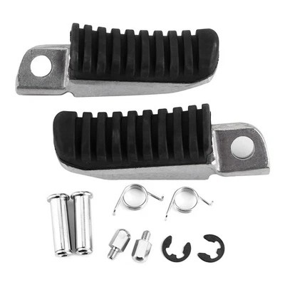 Motorcycle Front Foot Pegs Footrests Fit For Z1000 ZRX400 ZRX1100 ZRX1200 Foot - Image 1 of 4