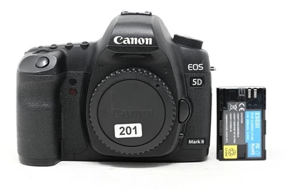 Cuerpo de cámara digital Canon EOS 5D Mark II 21,1 MP SLR - 29.362 obturadores #B12 Foto 1 de 4