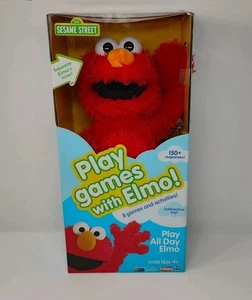 Play All Day Elmo interaktives Spielzeug Playskool Sesamstraße neu im Karton - SIEHE HINWEISE - Bild 1 von 11