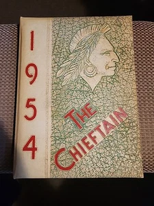 1954 "The Chieftain" - Annuario Rittman High School - Rittman, Ohio - Foto 1 di 10