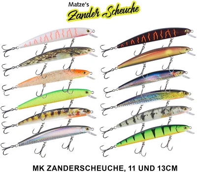 BALZER Matze Koch "Matze´s Zander Scheuche" Wobbler 13cm 21g UV-Active