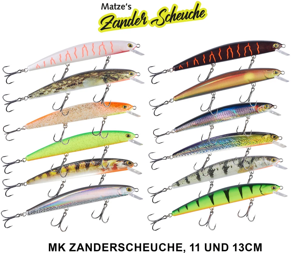 BALZER Matze Koch "Matze´s Zander Scheuche"  Wobbler 13cm 21g UV-Active - Bild 1 von 1