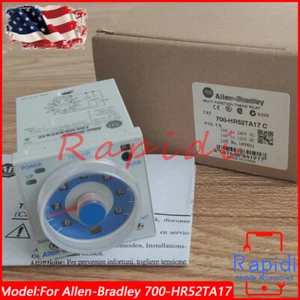 For Allen Bradley 700-HR52TA17 Ser C Timing Relay 0.05s-300h US Stock - Picture 1 of 7