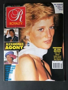Royalty Magazine November 1989 Vol 9 No 2 Princess Diana - Imagen 1 de 2