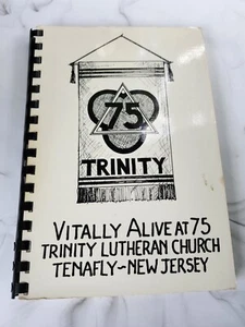 Vintage Church Cookbook Trinity Lutheran Tenafly NJ 1985 - Picture 1 of 4