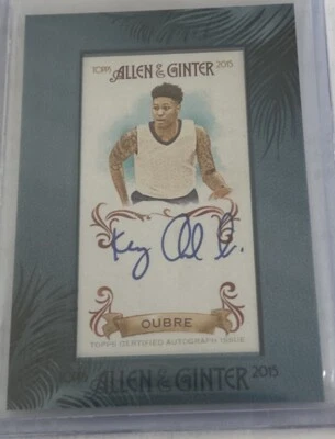 2015 Topps Allen & Ginter's - Kelly Oubre Framed Mini Auto (AU, RC) - Image 1 of 3