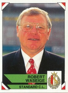 314 ROBERT WASIGE # BELGIUM STANDARD.CL - 95 PANINI FOOTBALL STICKER