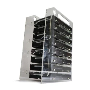 Hard Disk Bracket for 3.5in HDD Storage Bracket Organizer Case Rack Drive Bay - Picture 1 of 15