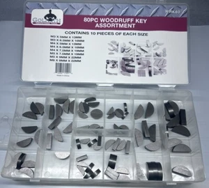 Kit assortimento chiavi industriali Golia 80 pezzi 8 diverse misure WRK80 - Foto 1 di 5