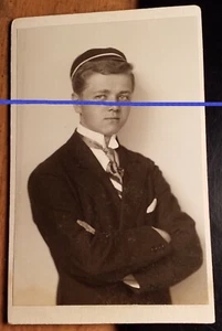 Paul Claßmann / Classmann im Winter 1911 als Student - CDV Freiburg / Studentika - Picture 1 of 2