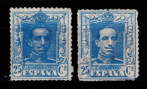 Edifil NE 23 y 24 nuevo ** Alfonso XIII 25 cts no expendido Lujo España - Imagen 1 de 1
