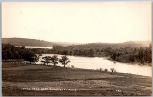 C RPPC Jones’ Pond West Gouldsboro Maine Real Photo Postcard c1940s #432 - Picture 1 of 2