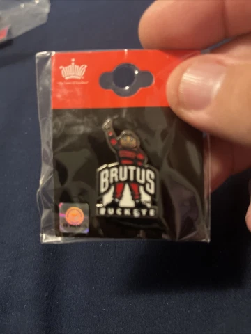 Ohio State “BRUTUS BUCKEYE” Mascot Pin NCAA Cover