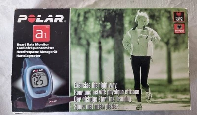 Montre moniteur de fréquence cardiaque Polar A1 bleue (Cardiofréquencemetre) - Photo 1/4