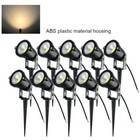 10x 12v Led Spotlight Landscape Lights Outdoor Waterproof 5w Garden Floodlight